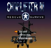 Image n° 7 - screenshots  : Choplifter III - Rescue - Survive (Beta)